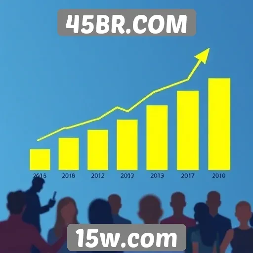 Registros de usuários no 45BR.COM aumentam significativamente
